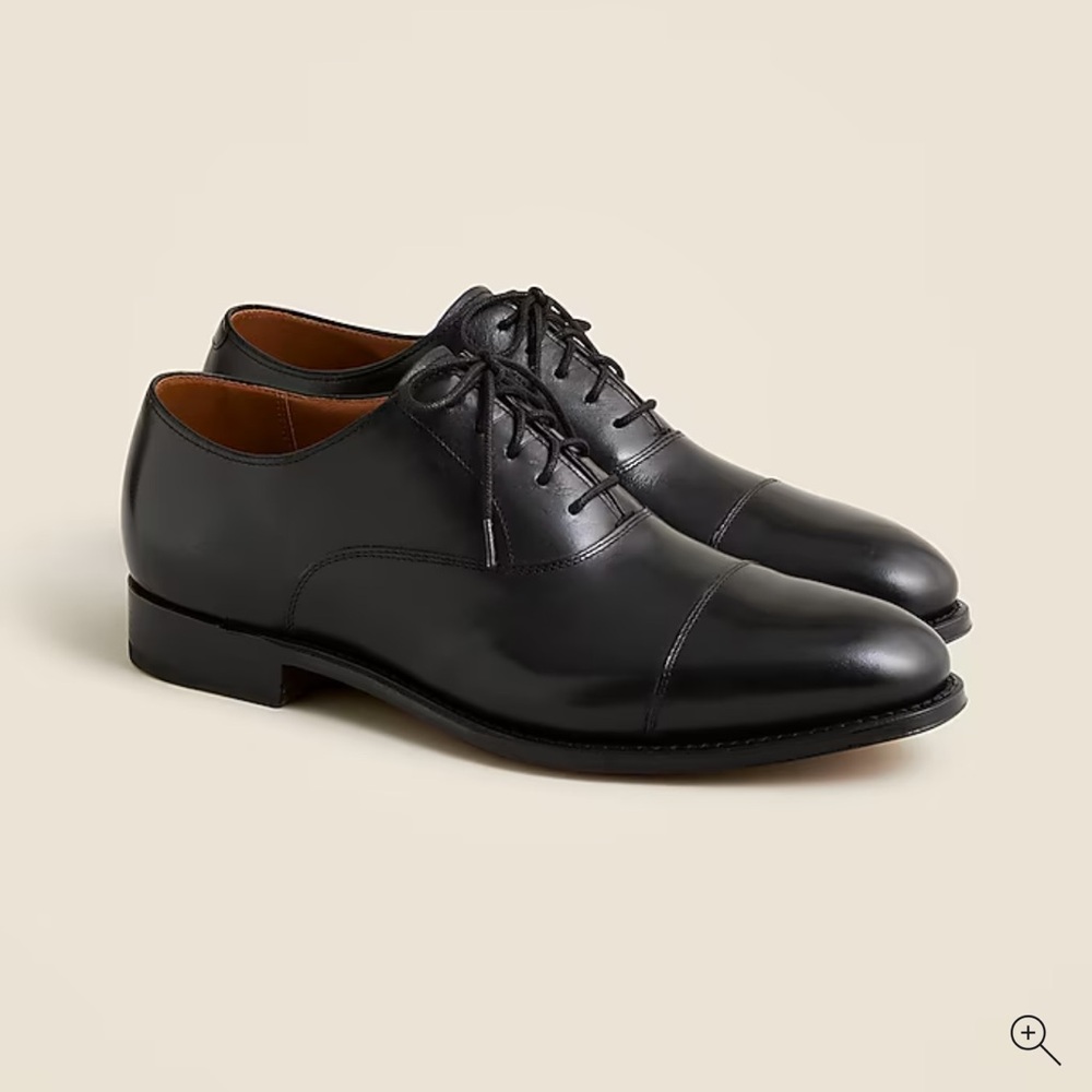 J Crew Ludlow cap toe leather oxfords BS551